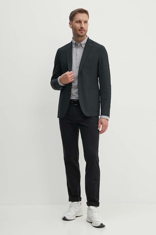 Michael Kors longsleeve bawełniany MK0DS01003 szary AW24