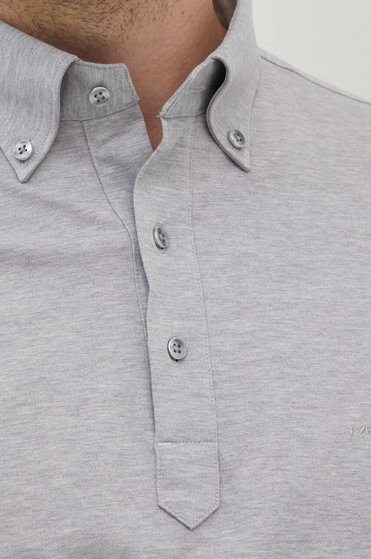 Michael Kors longsleeve bawełniany szary MK0DS01003