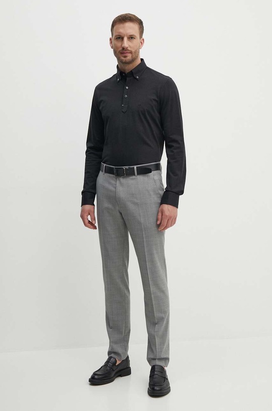 Îmbrăcăminte Michael Kors longsleeve din bumbac MK0DS01003 gri