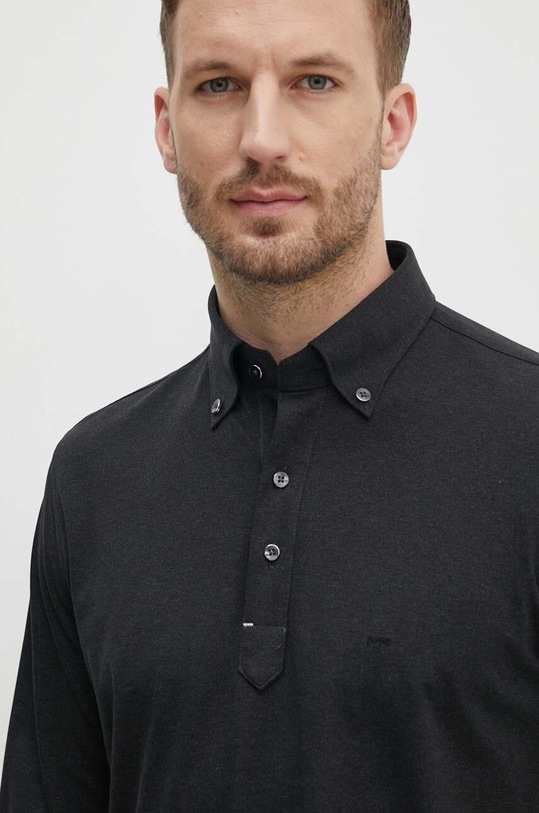 Michael Kors longsleeve din bumbac MK0DS01003 gri