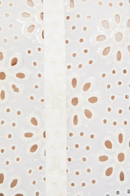 Desigual camicia in cotone 22SWCW09 beige SS22