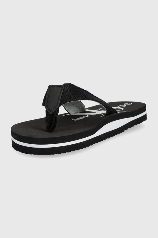 Chłopiec Calvin Klein Jeans japonki dziecięce V3B8.80155.28.32 V3B8.80155.28.32 czarny