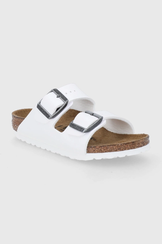 Birkenstock slapi copii 1016934 alb AW24