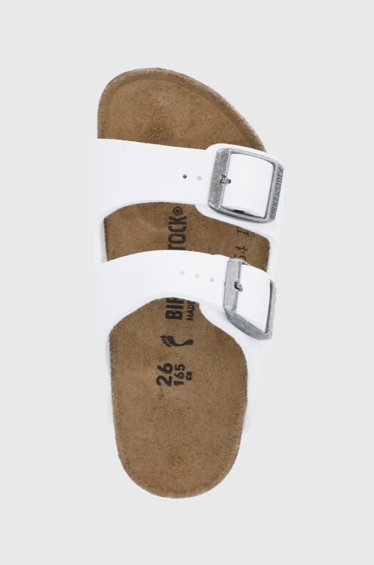 Дитячі шльопанці Birkenstock білий 1016934