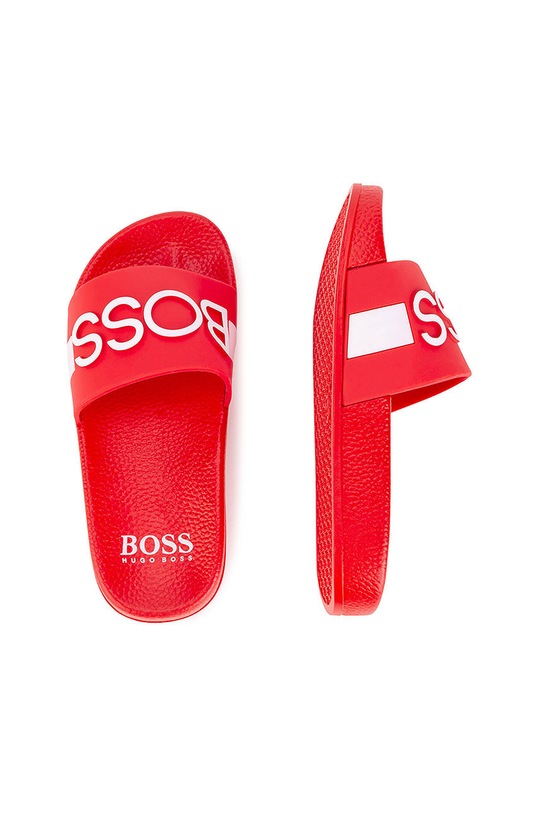 BOSS klapki dziecięce J29274.36.41 J29274.36.41 czerwony