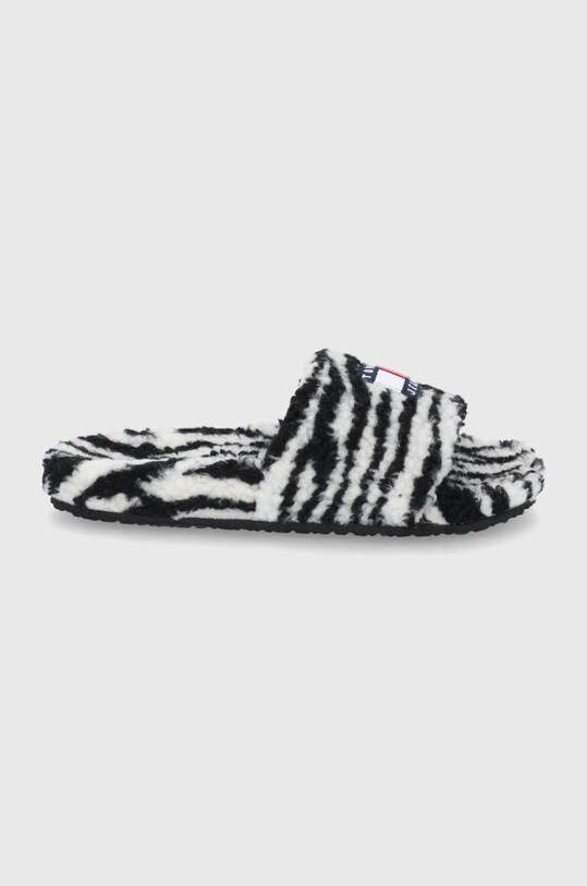 Pantofle Tommy Jeans černá EN0EN01668BDS