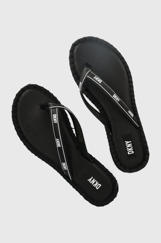 Dkny japonki Tabatha tekstylny czarny K1240129.TABATHA.BLK