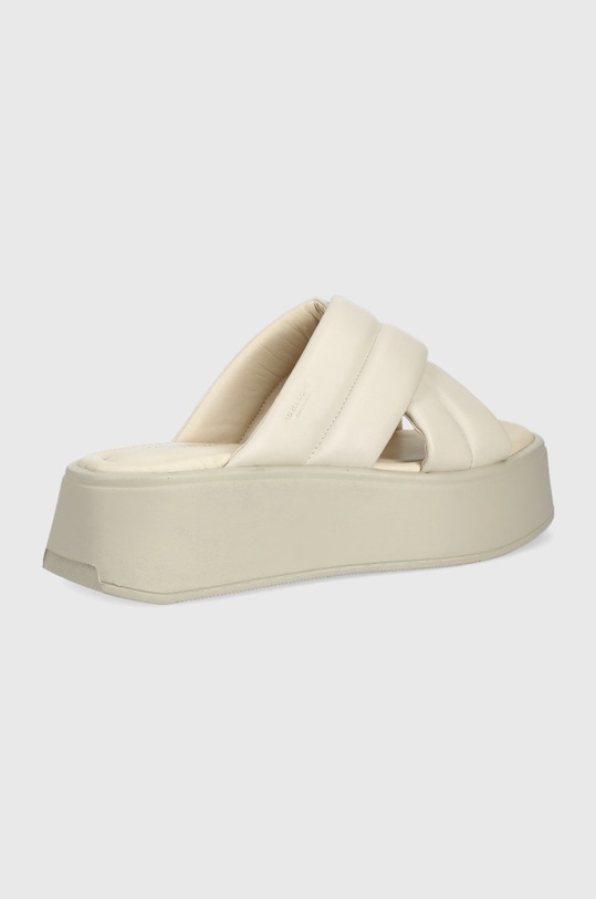 Vagabond Shoemakers klapki skórzane COURTNEY 5334.201.02 beżowy SS22