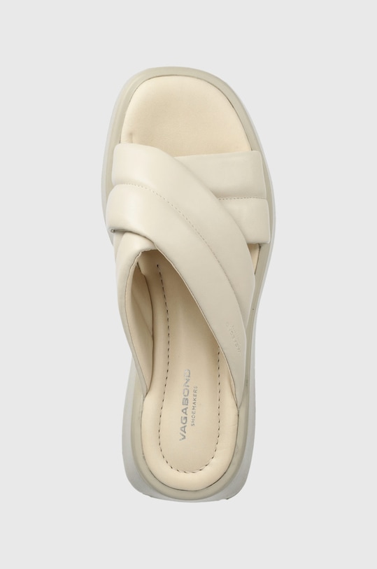 Vagabond Shoemakers klapki skórzane COURTNEY beżowy 5334.201.02