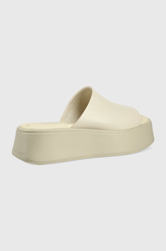 Kožené pantofle Vagabond Shoemakers Courtney 5334.601.02 béžová SS22