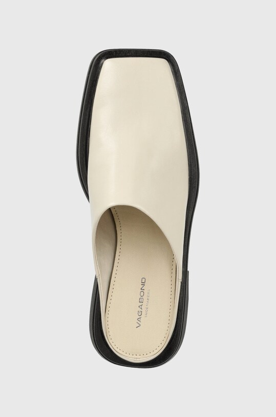 Шкіряні шльопанці Vagabond Shoemakers Eyra бежевий 5350.701.02