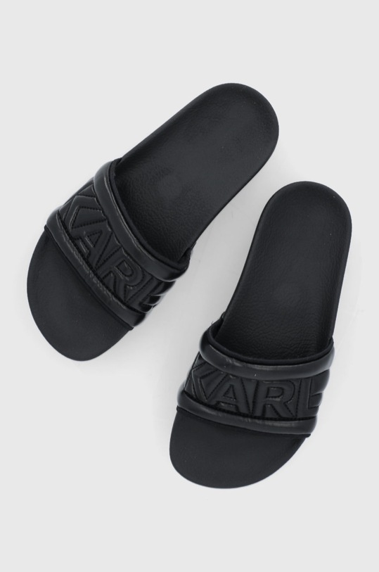 Pantofle Karl Lagerfeld KONDO MAXI černá KL80825.F0X