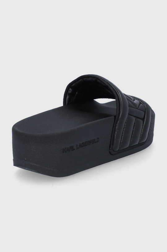 Boty Pantofle Karl Lagerfeld KONDO MAXI KL80825.F0X černá