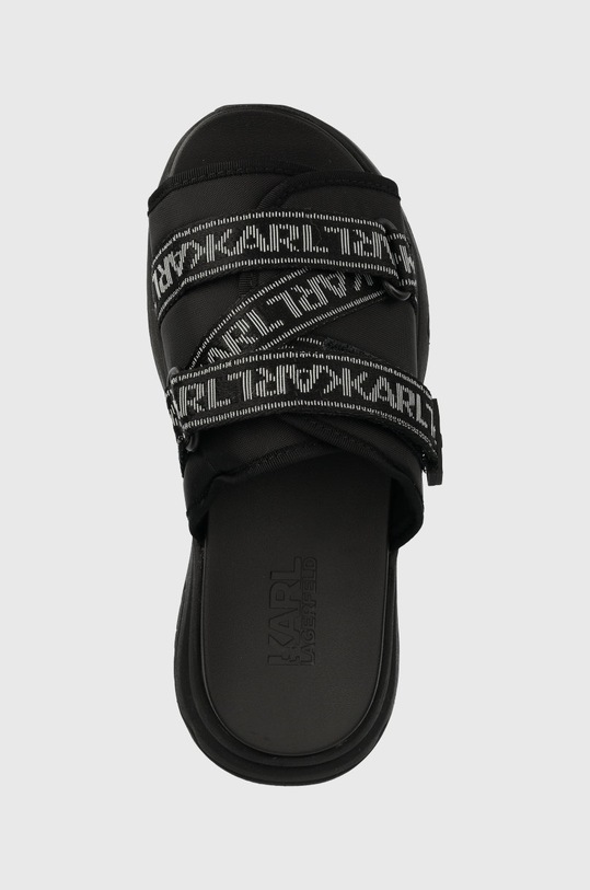 Šľapky Karl Lagerfeld GEMINI čierna KL62300.H00