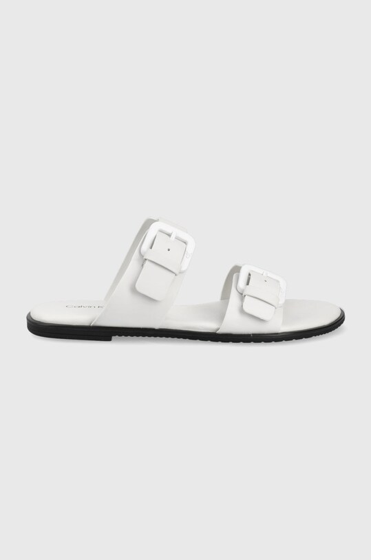 Calvin Klein Jeans klapki YW0YW00537.YAF syntetyczny biały YW0YW00537.YAF