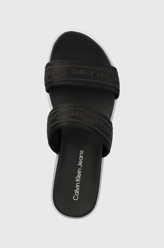 Natikače Calvin Klein Jeans crna YW0YW00561.BDS