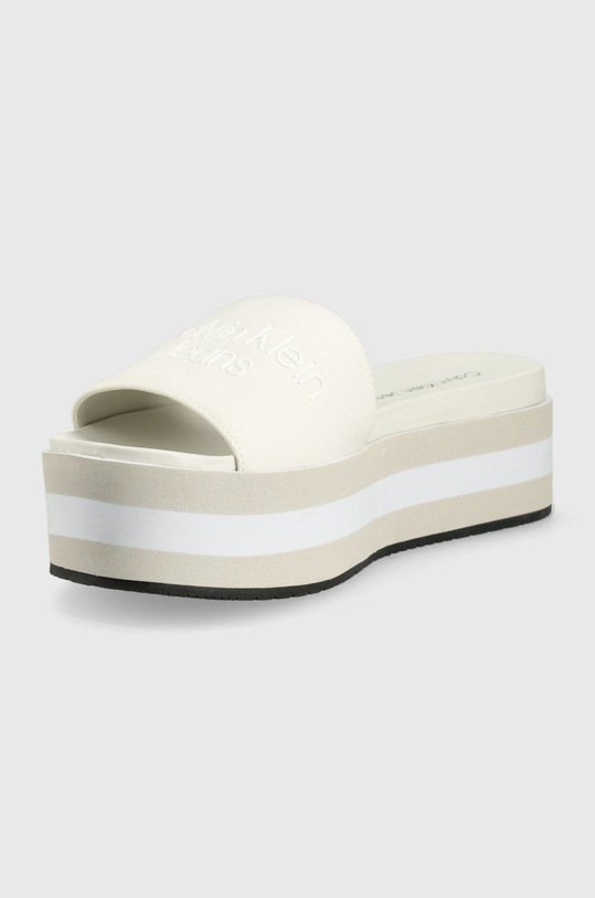 Obuv Šľapky Calvin Klein Jeans YW0YW00563.YAF béžová