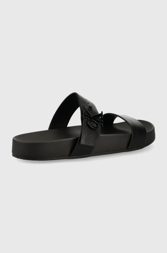 Kožne natikače Calvin Klein Jeans YW0YW00598.BDS crna SS22