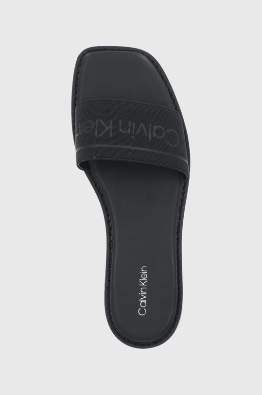 Calvin Klein klapki czarny HW0HW00817.BAX