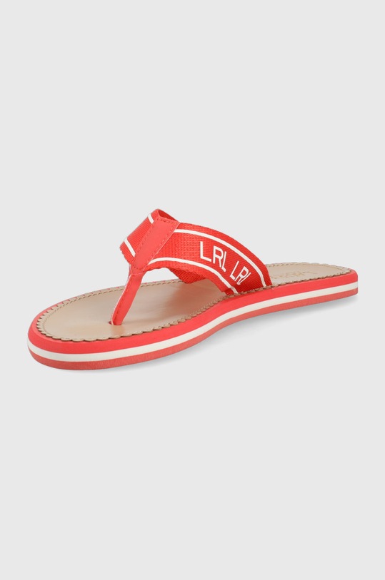 Obuwie Lauren Ralph Lauren japonki ROXXY 802860824003.800 802860824003.800 pomarańczowy