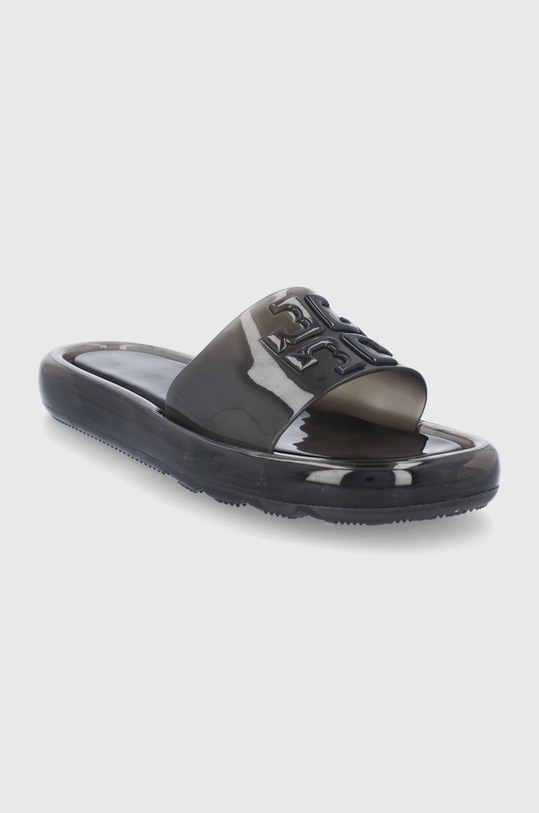 Tory Burch Klapki Bubble Jelly 85010.004 czarny AA00