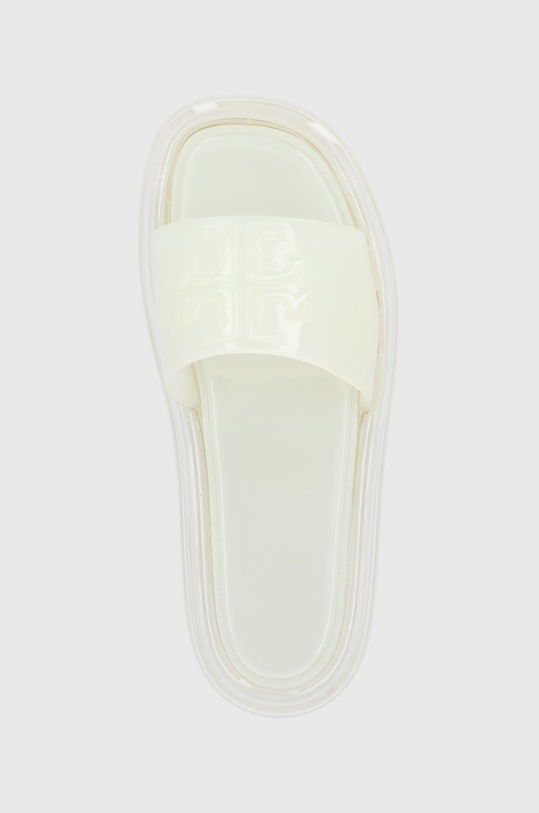 Šľapky Tory Burch BUBBLE JELLY béžová 85010.164