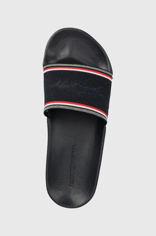 Pantofle Tommy Hilfiger námořnická modř FW0FW06311.DW5