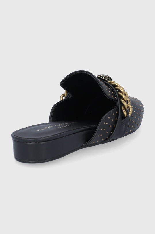 Boty Kožené pantofle Kurt Geiger London Chelsea 5126400109.BLACK černá