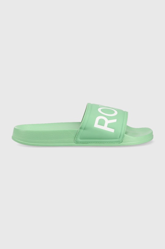 Roxy klapki Slippy syntetyczny zielony ARJL100679