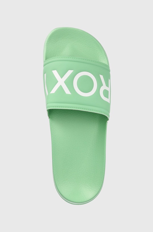 Roxy klapki Slippy zielony ARJL100679