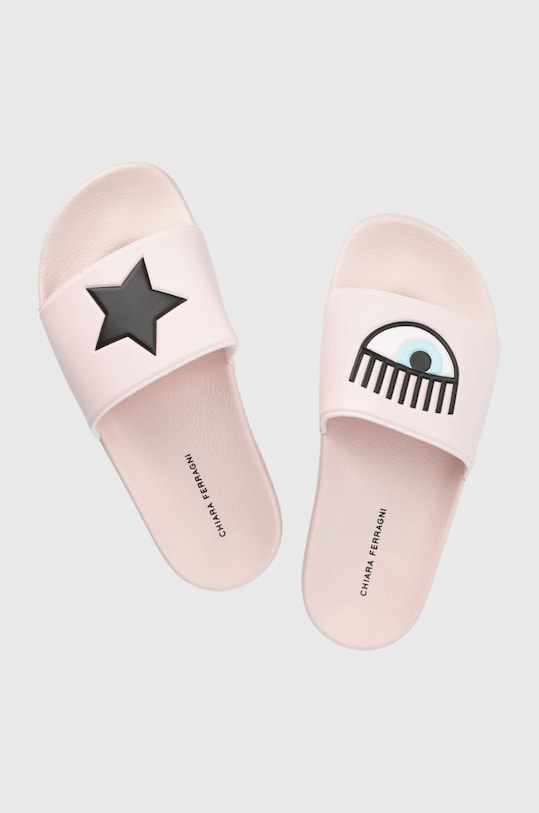Chiara Ferragni ciabatte slide flat rosa CF2955.012