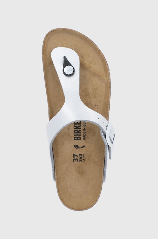 Birkenstock slapi Gizeh argintiu 43853.Gizeh