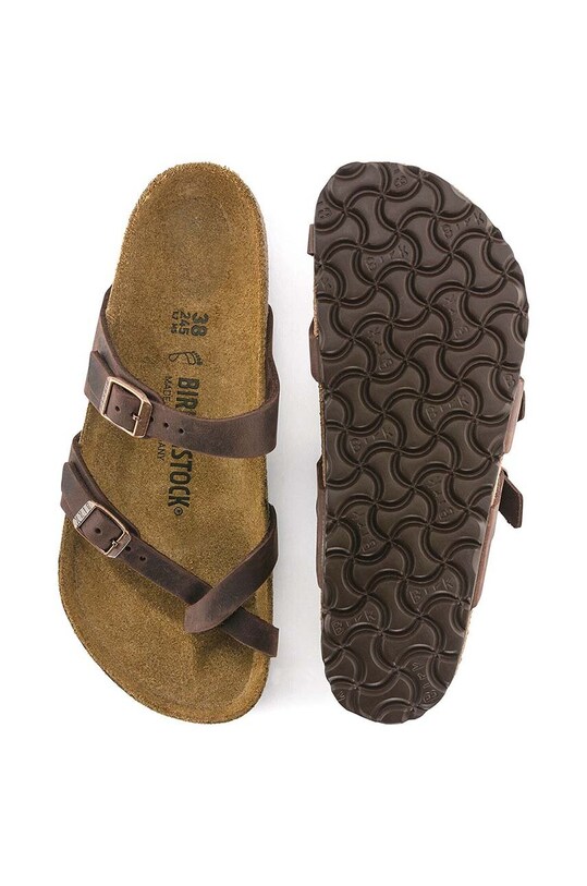 Natikače od nubuk kože Birkenstock Mayari 171323