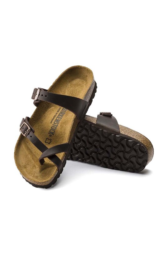 Natikače od nubuk kože Birkenstock Mayari 171323