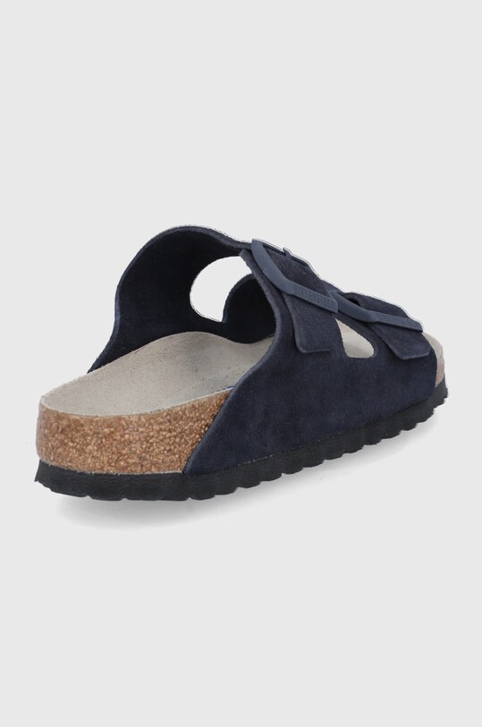 Shoes Birkenstock suede sliders Arizona 1020716 navy