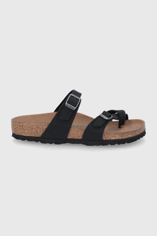 Birkenstock papuci Mayari sintetic negru 1021231