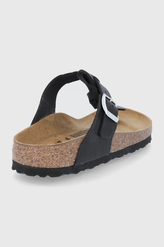 Obuv Kožené žabky Birkenstock Gizeh Braided 1021360 čierna