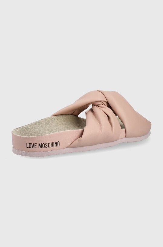 Love Moschino klapki JA28233G0EIE0609 różowy SS22