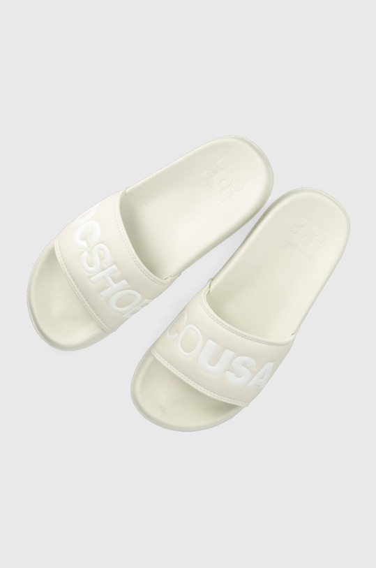 DC klapki syntetyczny biały ADJL100038