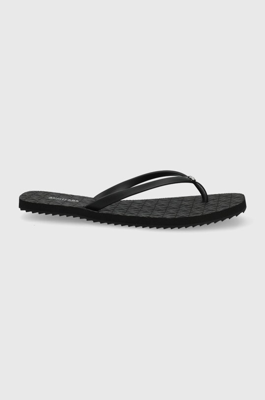 Šľapky MICHAEL Michael Kors Jinx Flip Flop plochý čierna 40S1JIFA1Q.001