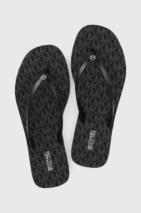 Šľapky MICHAEL Michael Kors Jinx Flip Flop čierna 40S1JIFA1Q.001