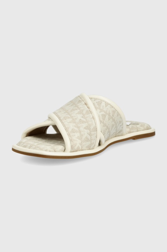 Obuća Natikače MICHAEL Michael Kors Gideon Slide 40S2GDFP1Y.270 bež