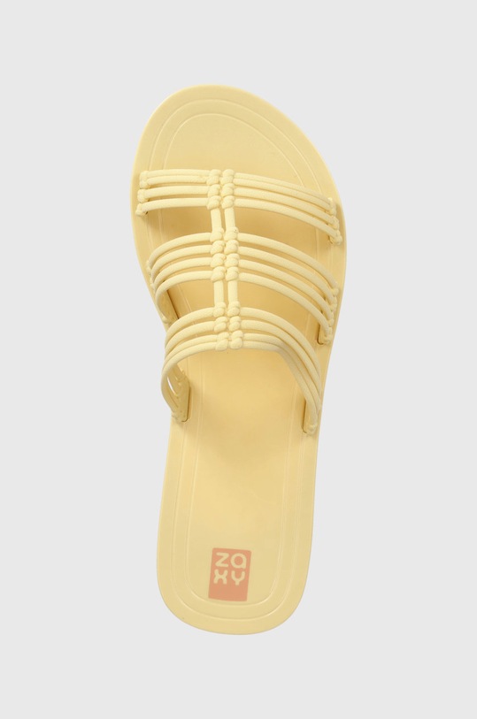 Zaxy klapki żółty JJ285086.02064