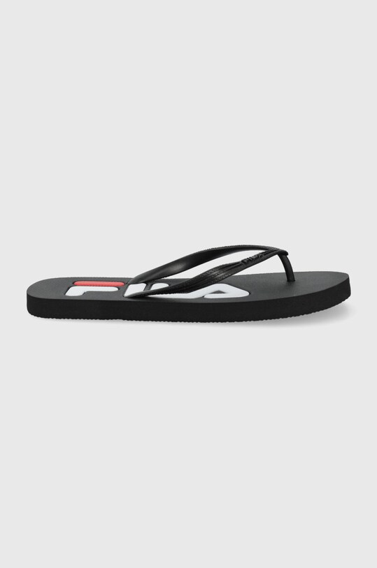 Fila slapi Troy sintetic negru FFW0005