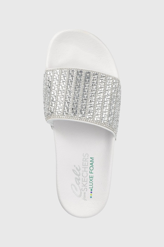 Skechers klapki Cali biały 119320.PPYY