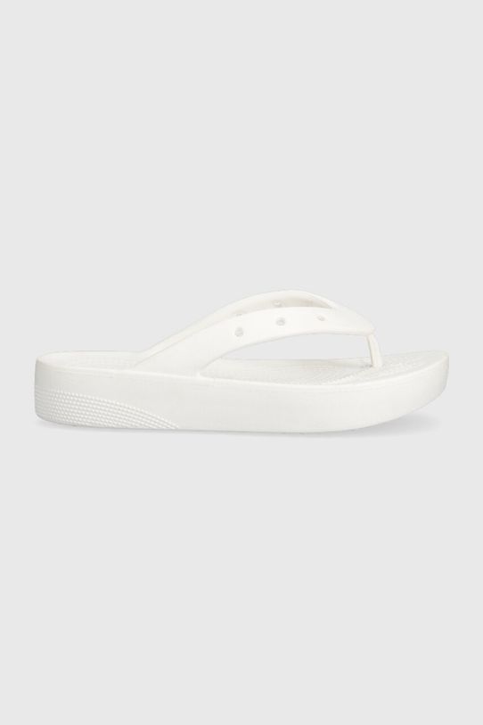 Crocs infradito Classic Platform Flip platform bianco 207714.100