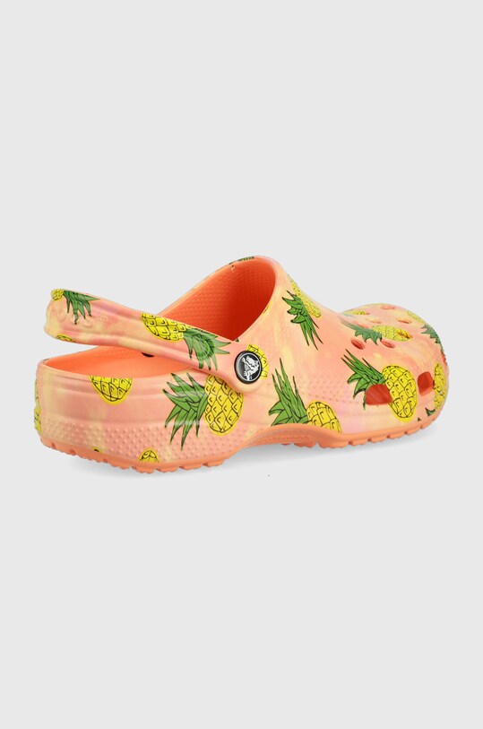 Crocs klapki Crocs Classic Retro Resort 207849.83F pomarańczowy SS22