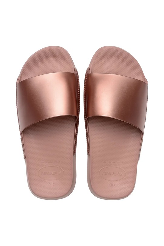 Παντόφλες Havaianas Slide Classic SLIDE CLASSIC φλατ χρυσαφί H4147131.3544P