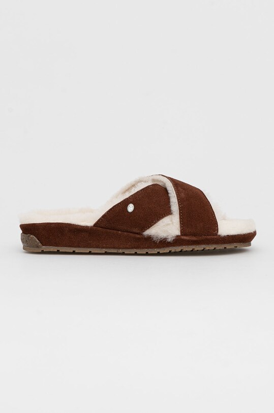 Emu Australia kapcie Mayberry Corky brązowy W12668.TAWN