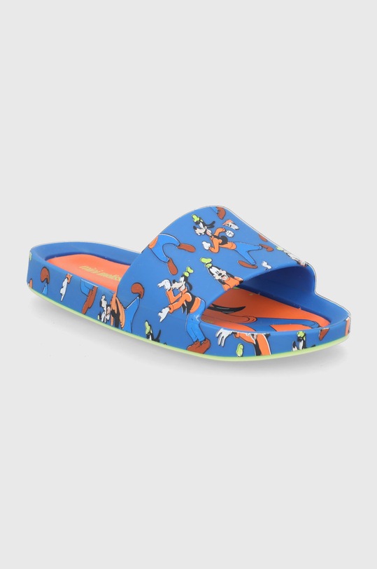 Melissa klapki dziecięce Beach Slide x Disney Planet friendly niebieski M.33393.53723